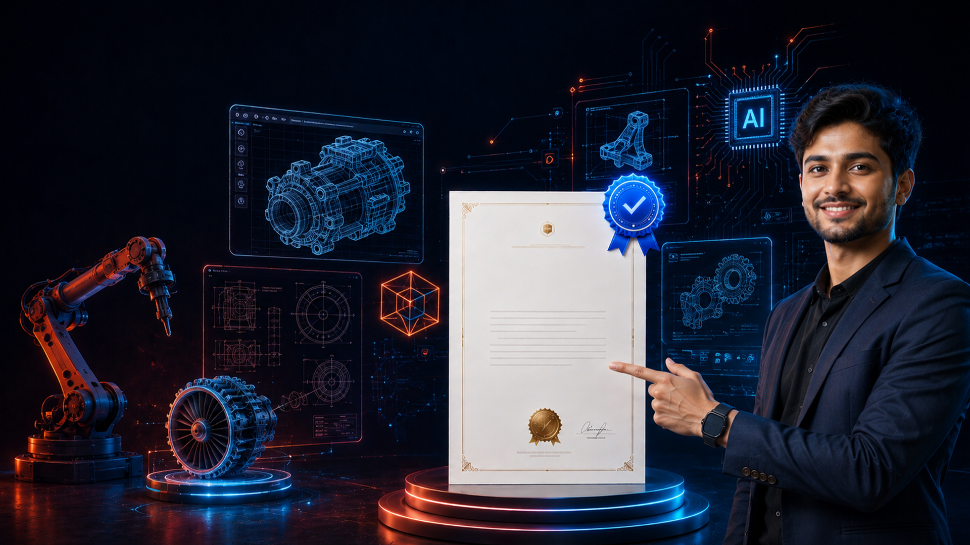 AI Integrated CAD Engineering